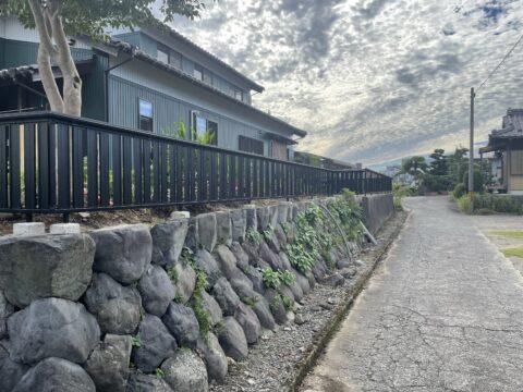 フェンスを新設しました